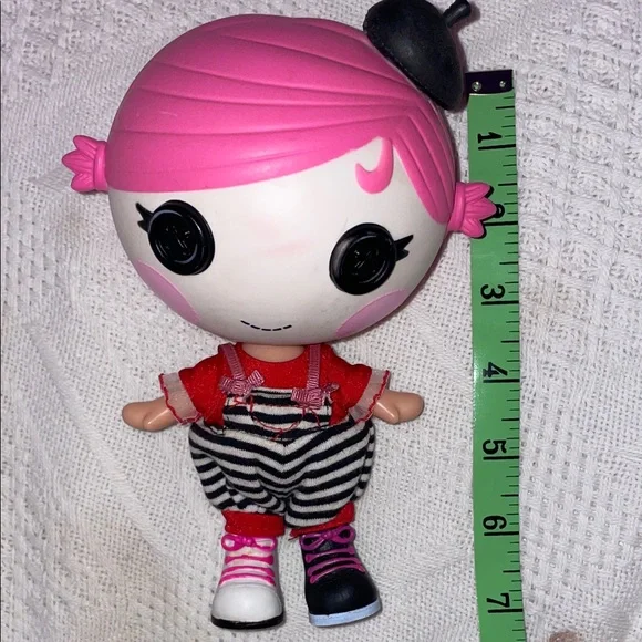 Lalaloopsy Littles Sister Sherri Charades (mime)Doll. Pink, Black& White. No Dog - Picture 9 of 10